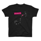 tomokomiyagamiのスタースタッズ星座　蠍座 スタンダードTシャツ