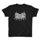 忍太郎の四字熟語 - 花鳥風月 Death Metal Logo デスロゴ  Regular Fit T-Shirt