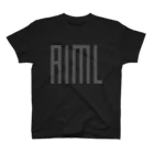 ALL IN MY LIFE coのグレーロゴ スタンダードTシャツ