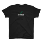 Cedar Kitayama KyotoのCedar Kitayama Kyotoオリジナルロゴ（縦） スタンダードTシャツ