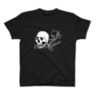 かるなぼっくすのドクロとミカンかめン01 Regular Fit T-Shirt