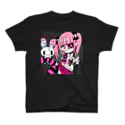 💗江崎びす子officialスズリ💗のゴスパンクメンヘラチャン スタンダードTシャツ