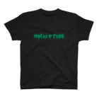 MOYAI SHOPのMOYAI TUBE Tシャツ(緑) Regular Fit T-Shirt