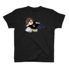 たかととんび印刷雑貨企画のかごんTシャツを着てくつろぐかごん スタンダードTシャツ