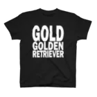 JEWEL's FARMのGOLDEN RETRIEVER（W） スタンダードTシャツ