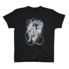 KaedeのScull-circles Regular Fit T-Shirt