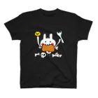 ぽよる@4月29日ﾌｪﾁﾌｪｽ５Fのなまちょーお肉いただきます スタンダードTシャツ