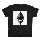 暗号資産と食べ物の仮想通貨　Ethereum（イーサリアム） スタンダードTシャツ