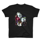 はやゆーのmoon flower wolves スタンダードTシャツ