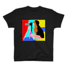 sumesiの女の子＆カメラ Regular Fit T-Shirt