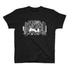 GO STORES   のまいにちけんちくT-1 BLACK  スタンダードTシャツ