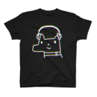 うつぼショップ！のうつぼどっぐ（ヘッドホン）（色相ブレ効果） スタンダードTシャツ