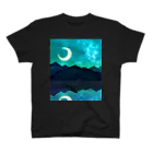 R☆worldの夏の夜空 Regular Fit T-Shirt