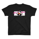 久保田未夢のNice to MEAT you & YOU & SHOPのみーとゆー新Tシャツ黒影 スタンダードTシャツ