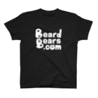 BeardBears.comのbeardBears.com（しろ） スタンダードTシャツ