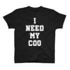 ゴンのI NEED MY COO（白） スタンダードTシャツ