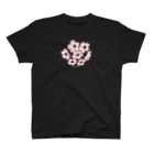 YUM DOLLSの桜（白文字） スタンダードTシャツ