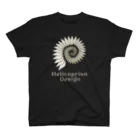 HelicoprionDesign（ヘリコプリオン デザイン）のHelicoprionDesignロゴマークver.1 Regular Fit T-Shirt