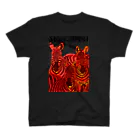 MiYoKa-BISHのRed Zebra by MiYoKa-BISH Regular Fit T-Shirt