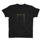 Nobupoのジップライン Regular Fit T-Shirt