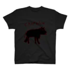 いきものや のの(本館)の黒毛和種(黒) スタンダードTシャツ