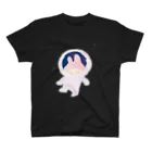 つきよ みの宇宙に行くうさぎちゃん スタンダードTシャツ