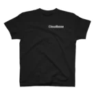 CloudbaseのCloudbase / Typo / White スタンダードTシャツ