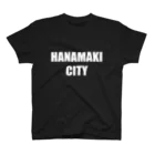 【公式】RE EARTH TV / リアスティーヴィーのHANAMAKI CITY - Tee（WH-Dark Color）スタンダードTシャツ Regular Fit T-Shirt