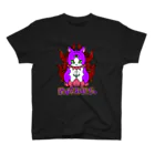 黒豆念珠會の猫阿弥陀仏(にゃむあみだぶつ) スタンダードTシャツ