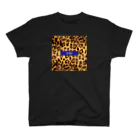 ZOIDのZOID LEOPARD BOX スタンダードTシャツ