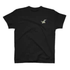 SPACE Shooting Star 🌟☆彡の未来移住計画シリーズ③ ORIGAMI ✨ユニコーン🦄 スタンダードTシャツ