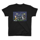 BARE FEET/猫田博人の星々の眠る本 スタンダードTシャツ