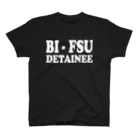 DRIPPEDのBI-FSU DETAINEE 白ロゴ Regular Fit T-Shirt