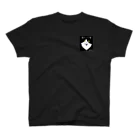 Kyattou shopの真っ黒キャットウ スタンダードTシャツ