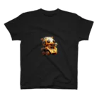 LalaDesign-shopのロボットカー「ジャンクロイド」 Regular Fit T-Shirt