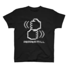 オノマトピアのペッパーミル・パフォーマンス（かわいいドット絵）文字白 Regular Fit T-Shirt