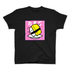 ソウゾウアートスクールの回転寿司すめっしーたまご　SUMESSY SUSHI TAMAGO スタンダードTシャツ