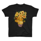 MUGEN ARTのゴッホ　ひまわり　Vincent van Gogh / Sunflowers　 Regular Fit T-Shirt