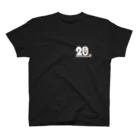 化楽オフィシャルグッズ販売の20周年ワンマンライブT　濃色 スタンダードTシャツ