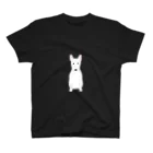 ゆいたっく／犬イラストのミニチュアブルテリア スタンダードTシャツ