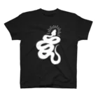 原ハブ屋【SUZURI店】のCheck Snake Head（A-SE） Regular Fit T-Shirt