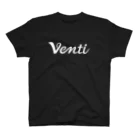 Venti_SPICELABのVenti_ノーマルロゴ_WH スタンダードTシャツ