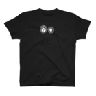 珈琲好きのメガネ女子のm&c  (ロゴホワイト) Regular Fit T-Shirt