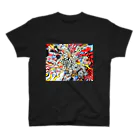 Kraken's potの彩力〈flare〉(T-shirt) スタンダードTシャツ