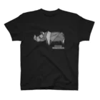 muneji_origamiのORIGAMI RHINOCEROS Regular Fit T-Shirt