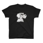 greetenのシュナウザー　テリアアート犬 Regular Fit T-Shirt