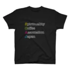 Spirituality-Coffee-Tokyoのスピリチュアリティコーヒー協会Tシャツ Regular Fit T-Shirt