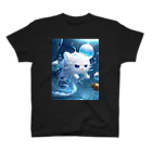 brand-new-cat-worldのJerryfishcat　ブルー スタンダードTシャツ