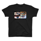 ミゾの90′s anime eyes t-shirt スタンダードTシャツ