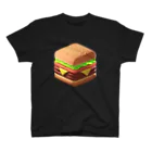 麦芽のCube Hamburger スタンダードTシャツ